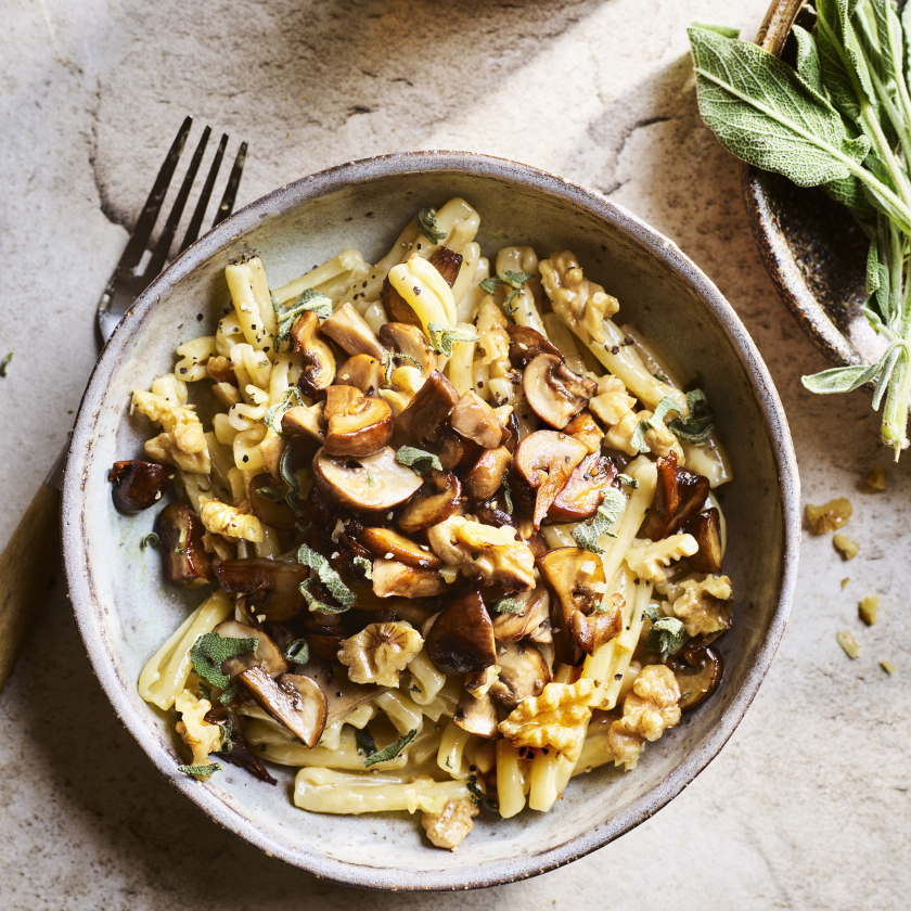 Casarecce ai funghi