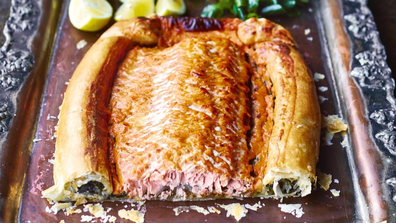 Zalm en croûte