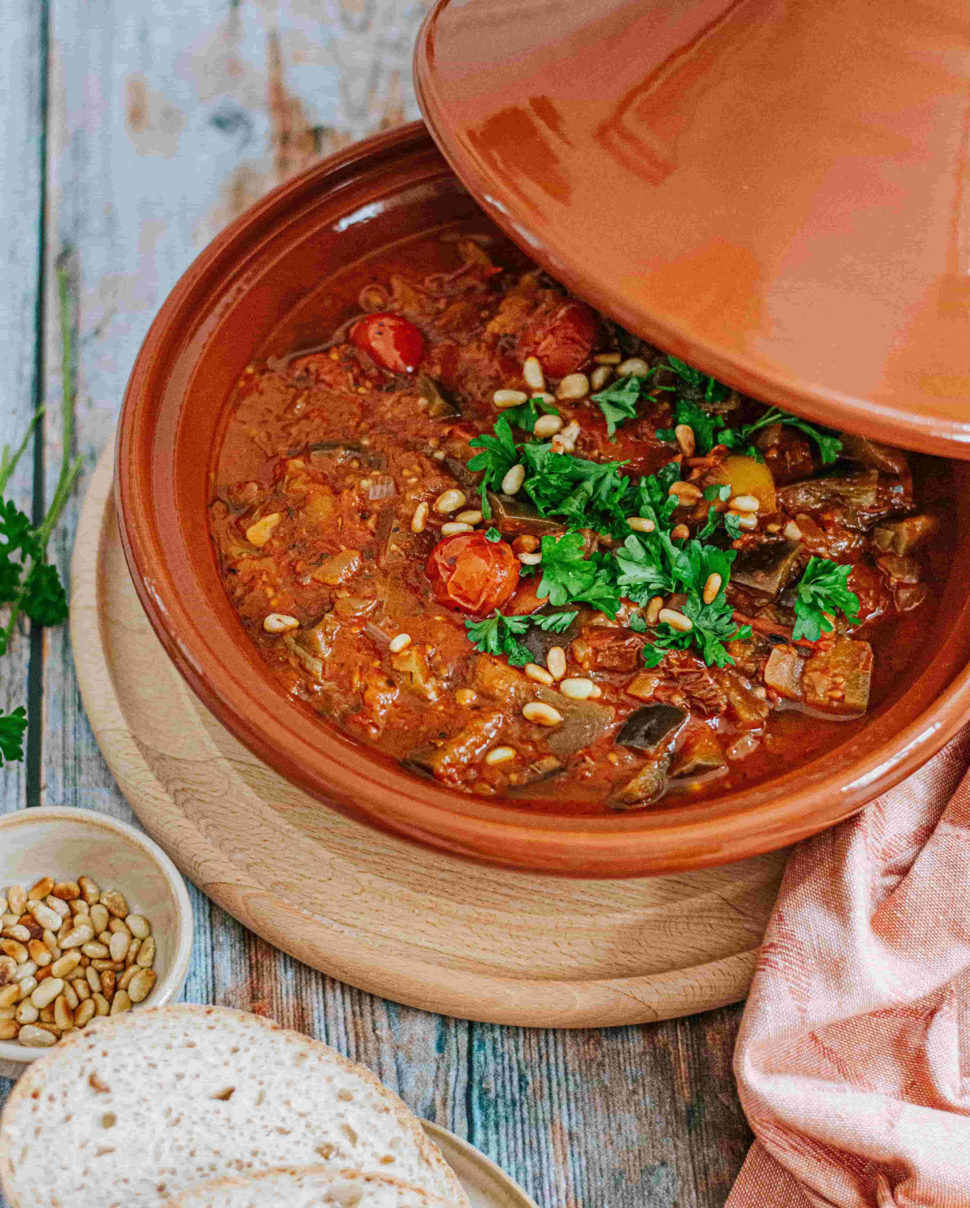 Stoofpotje met aubergine