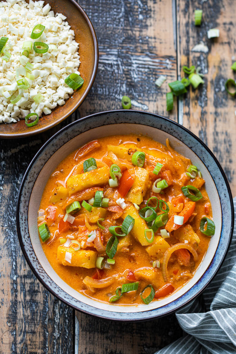 Pittige ananascurry