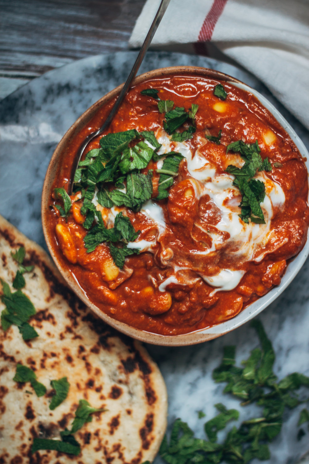 Boter boon tikka curry