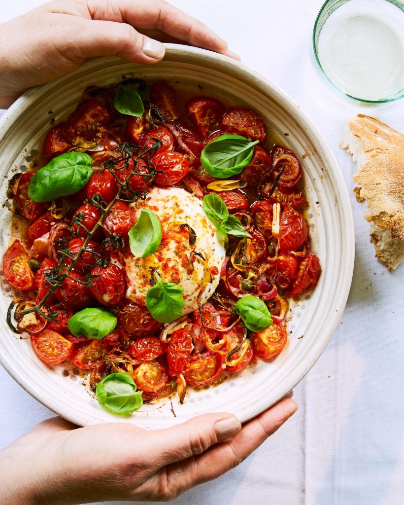 Zomerricotta uit de oven