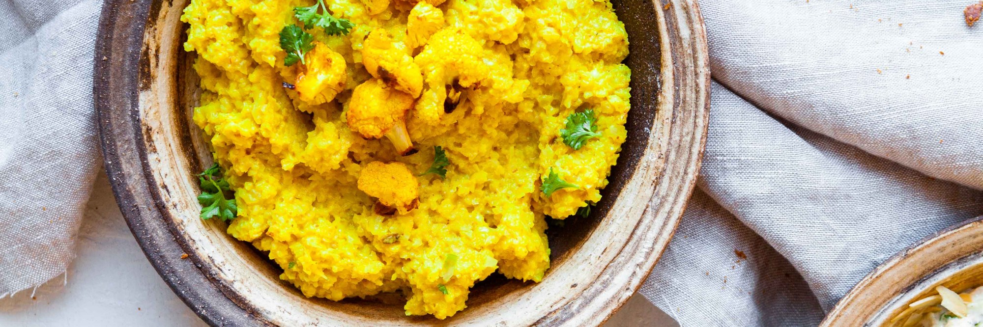 Indische bloemkoolspread
