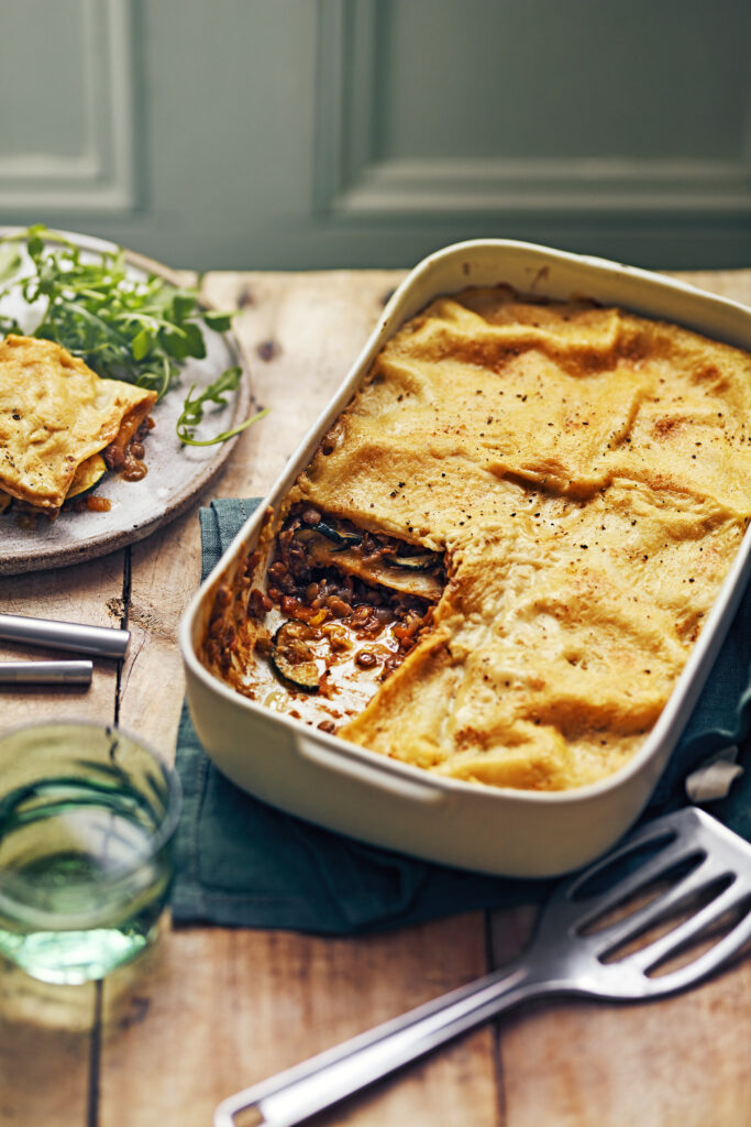 Lasagne met groenteragù