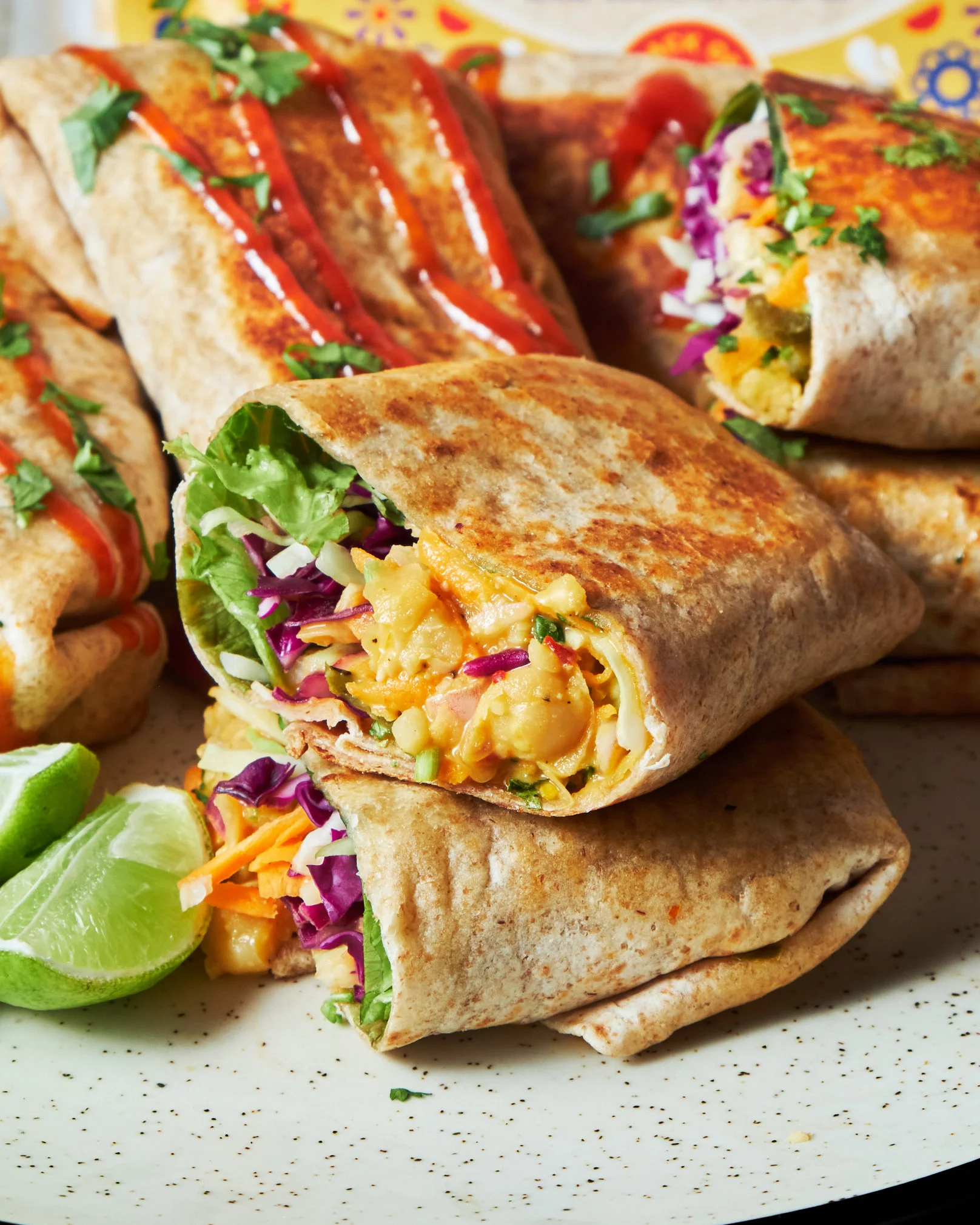 Kikkererwten wraps