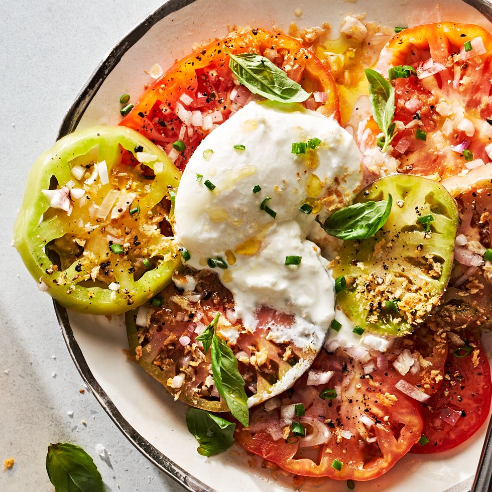 Burrata salade
