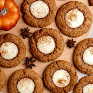 Pumpkin spice cookies
