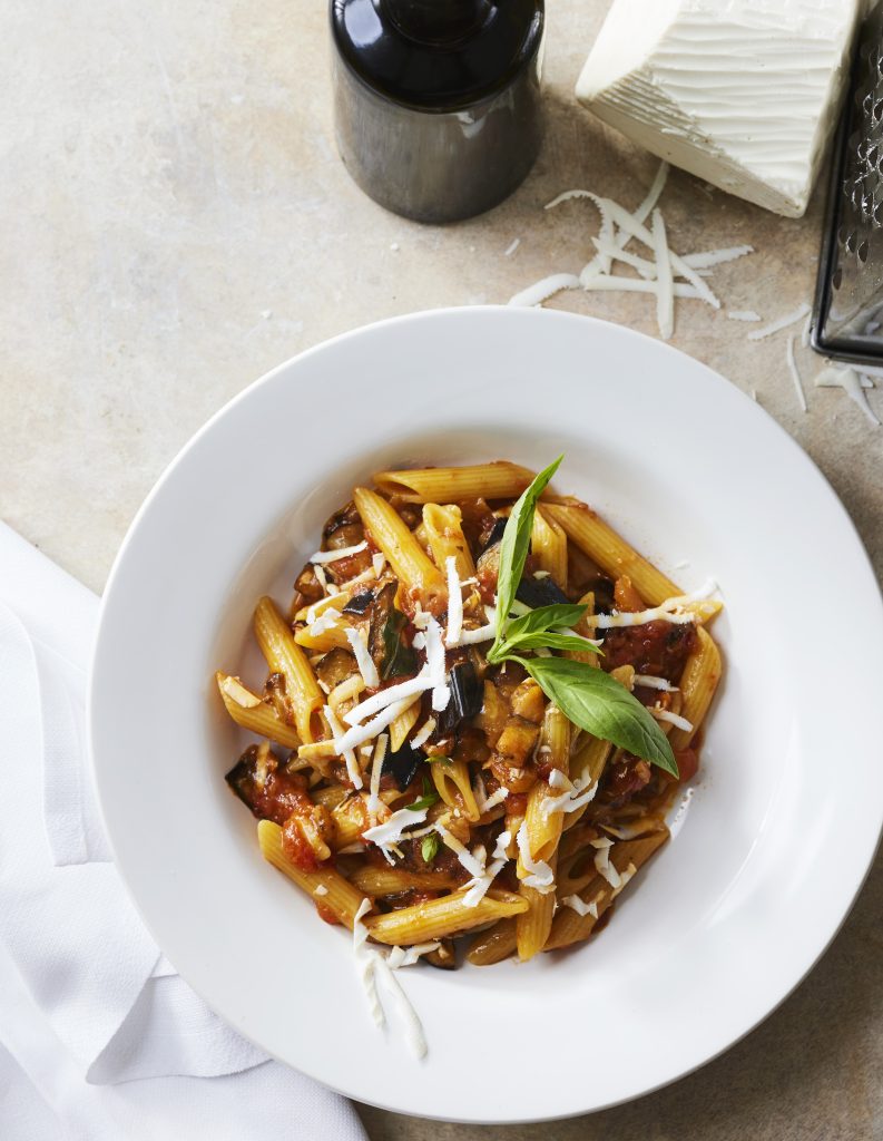 Pasta alla Norma van Toscanini