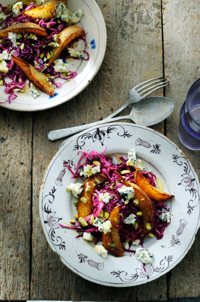 Salade met peertjes