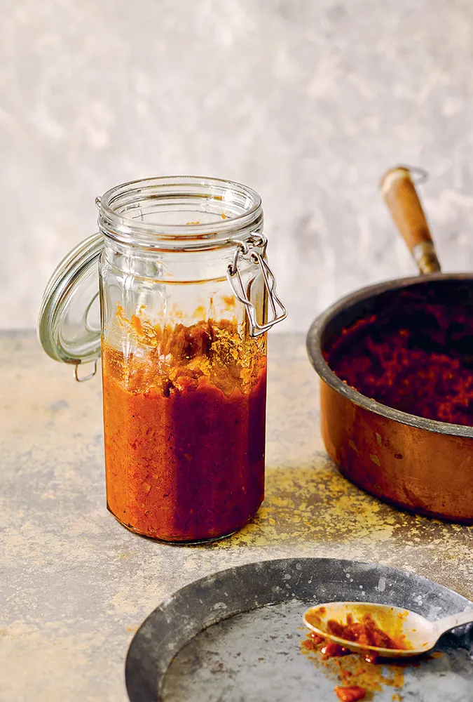 Uien-tomatenmasala