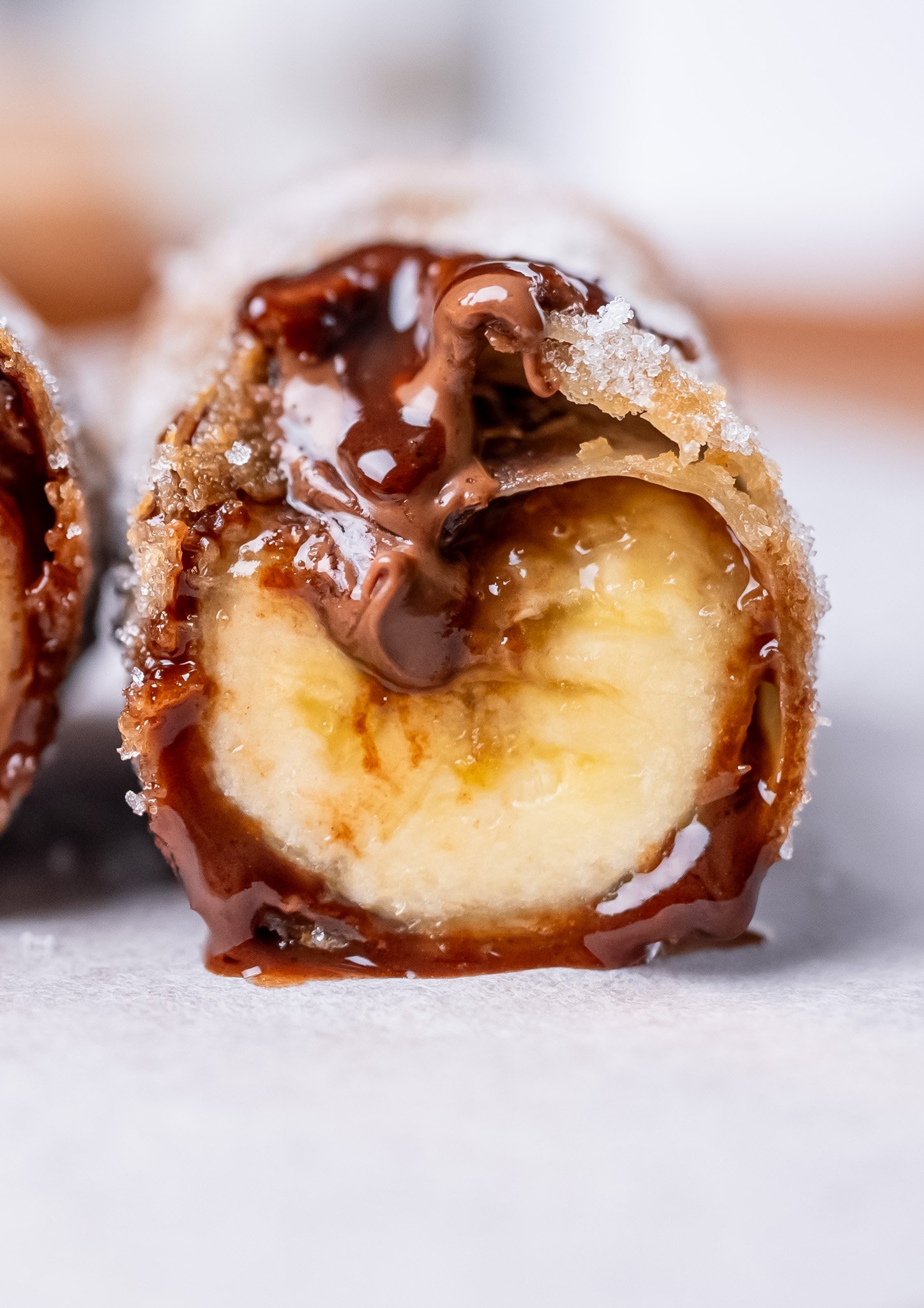 Nutella-banaan rollen