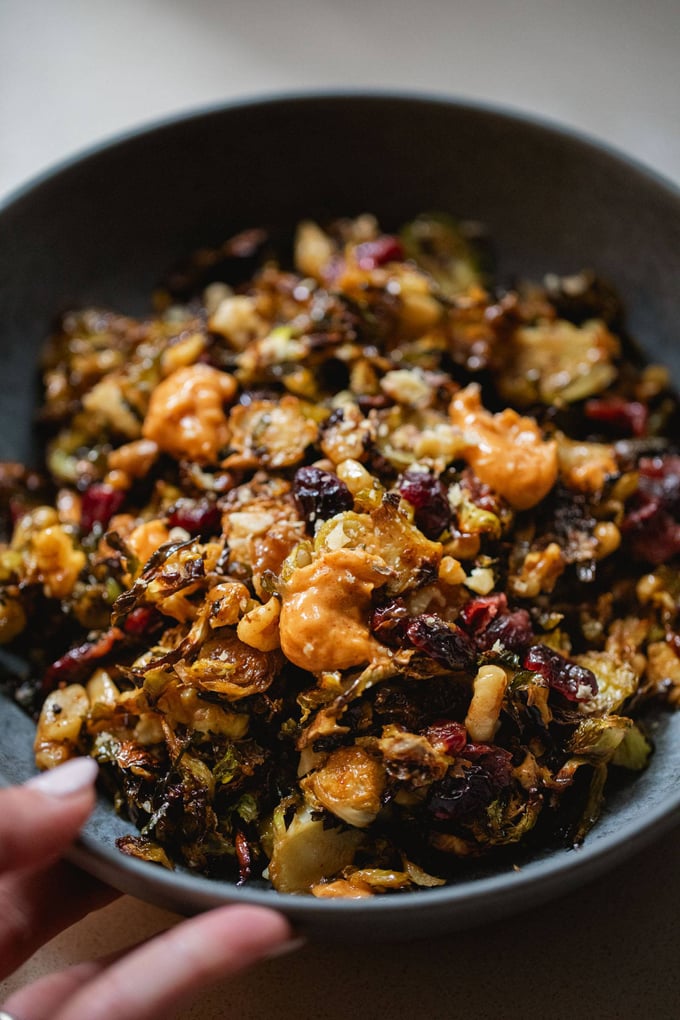 Spruitjes met gochujang boter