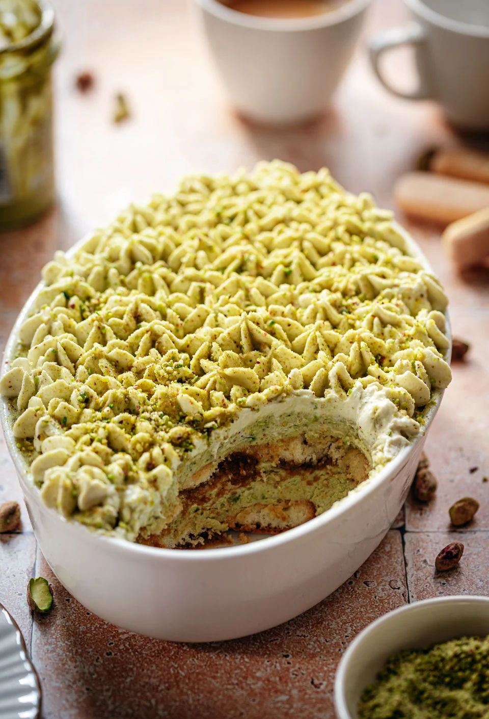 Pistache tiramisu