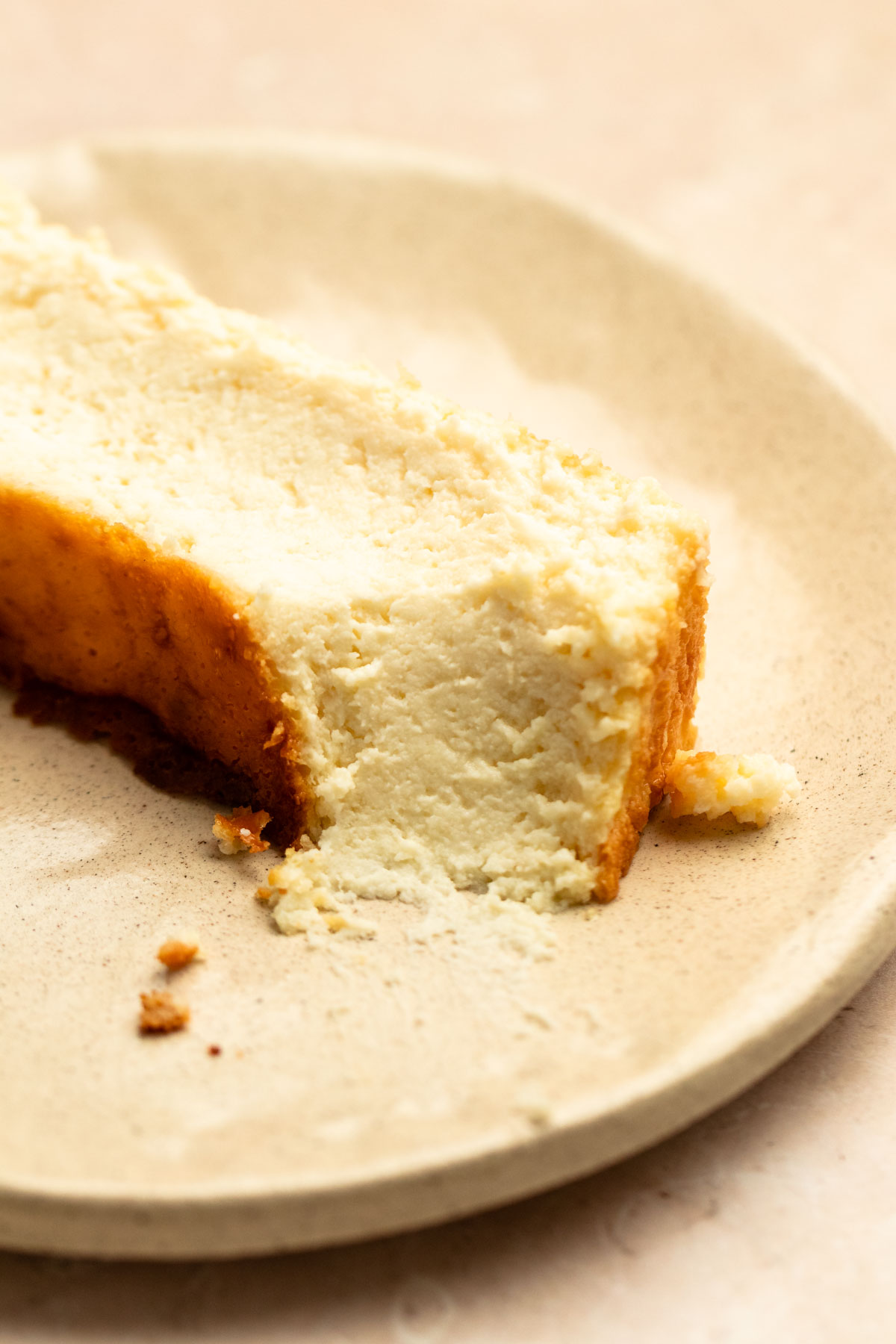 Broodpan Baskische Cheesecake