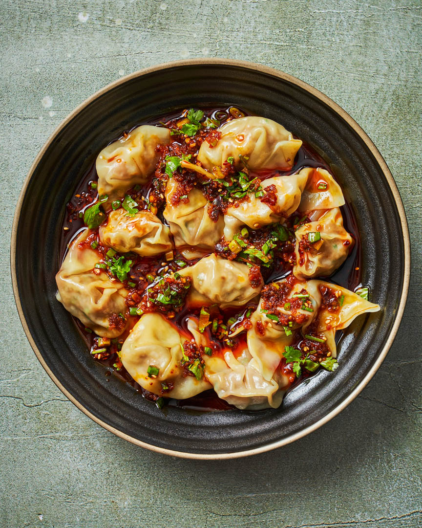 Spicy Sichuan Wontons
