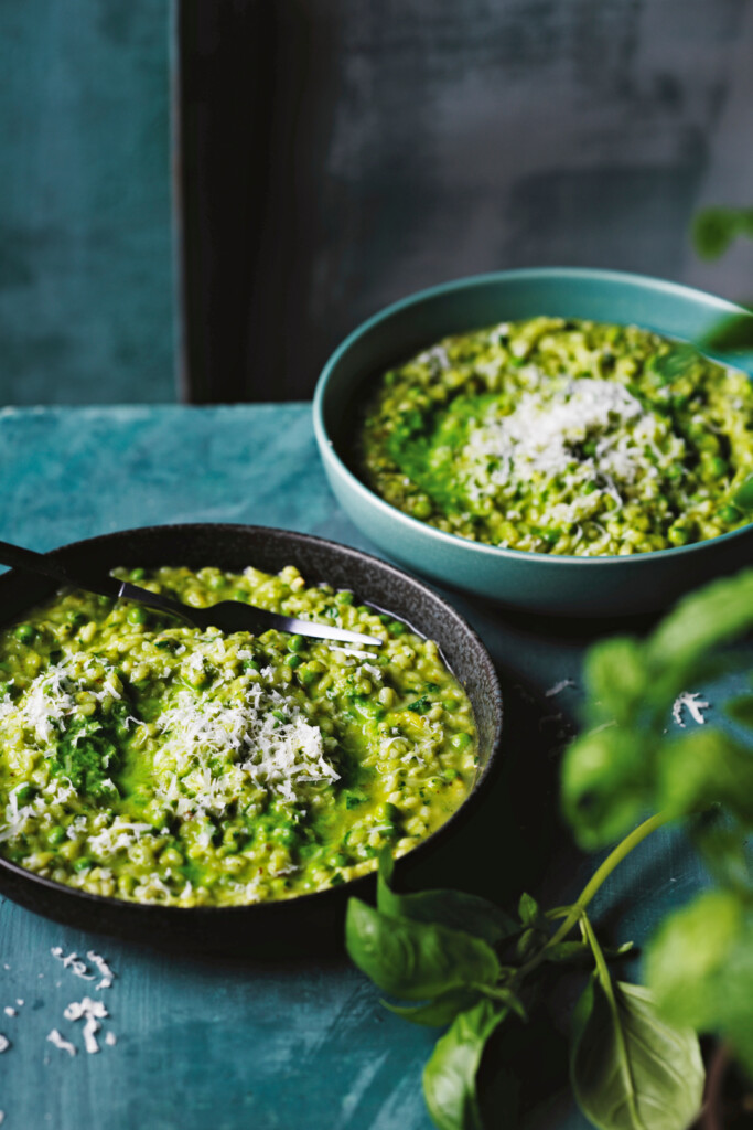 Groene groenterisotto
