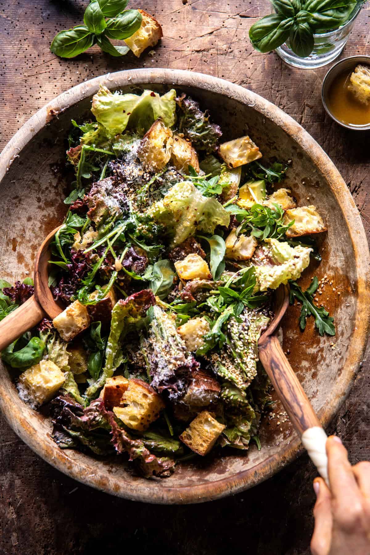 Citroen parmezaan salade