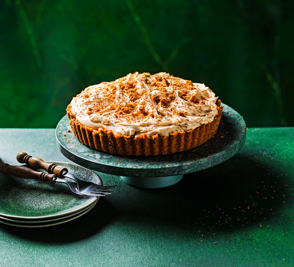 Biscoff banoffee-taart