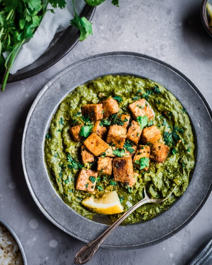 Palak Tofu