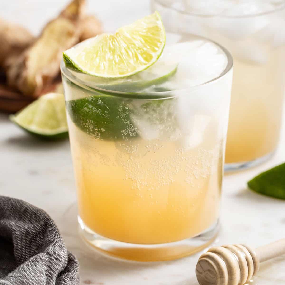 Zelfgemaakte Ginger Ale