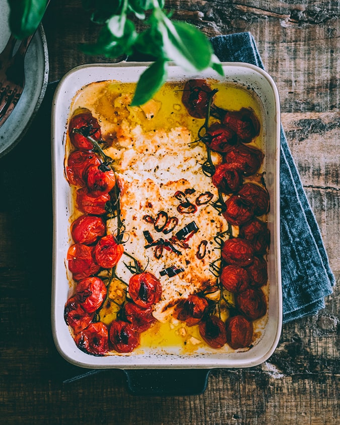 Spaghetti feta