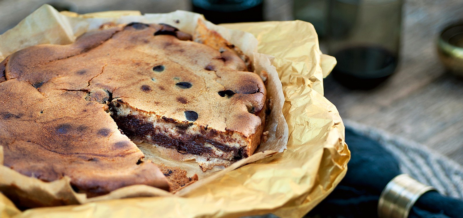 Chocolade cheesecake