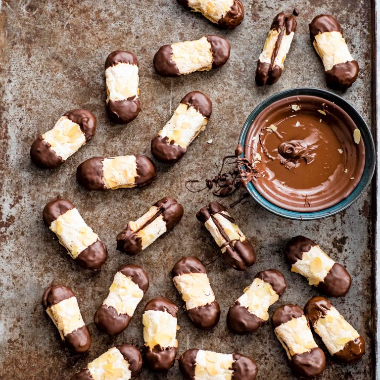 Bokkenpootjes met koffieganache