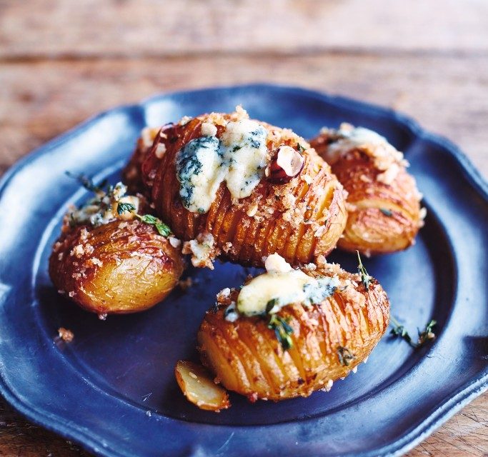 Hasselback potatoes