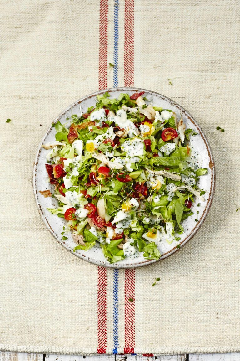 Krokante kip salade