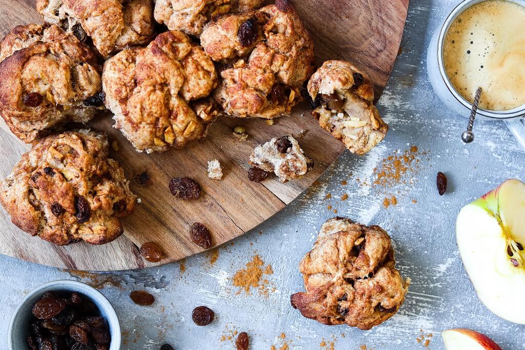 Breekbrood met appel en kaneel