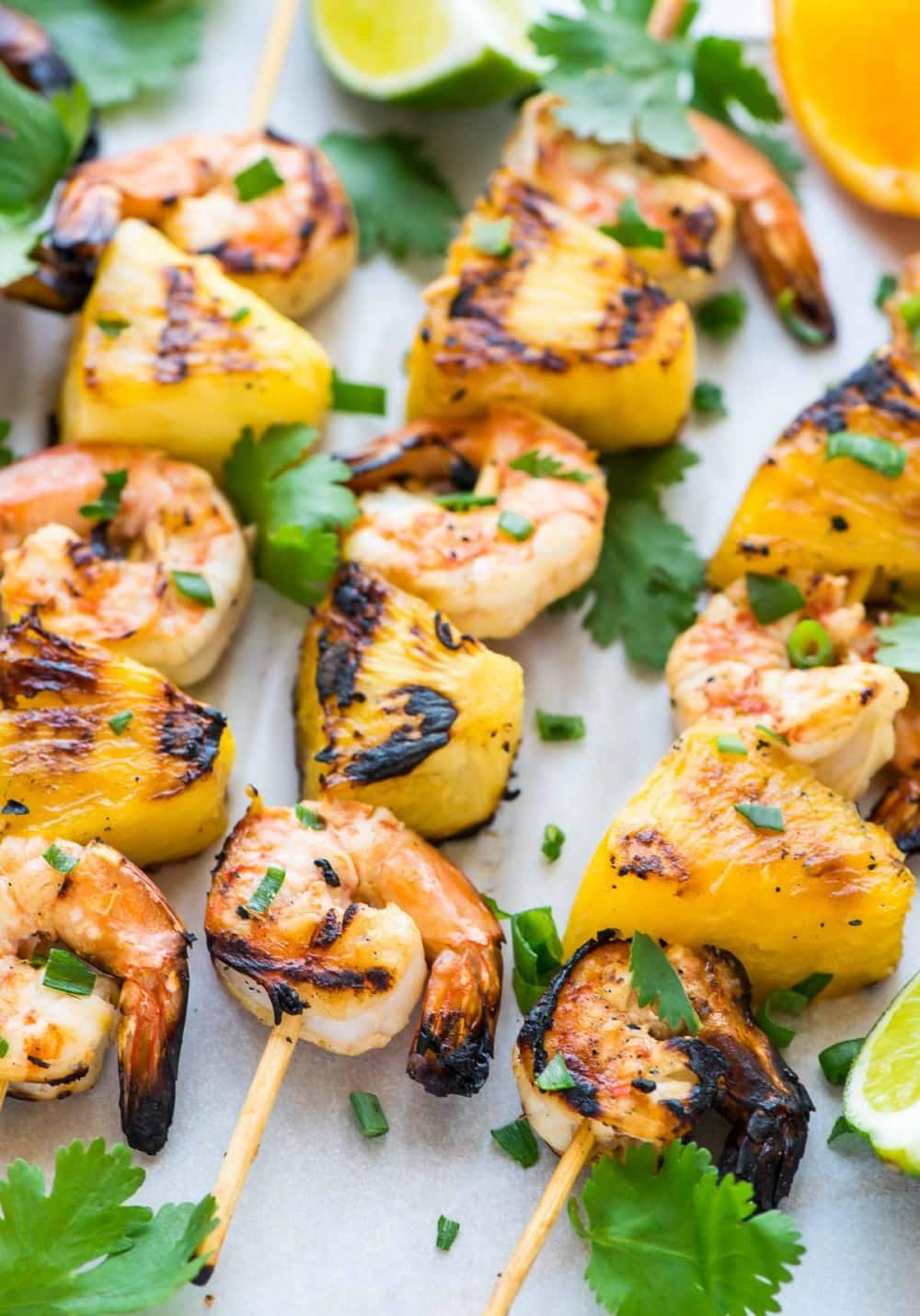 Kokos-ananas scampi\'s