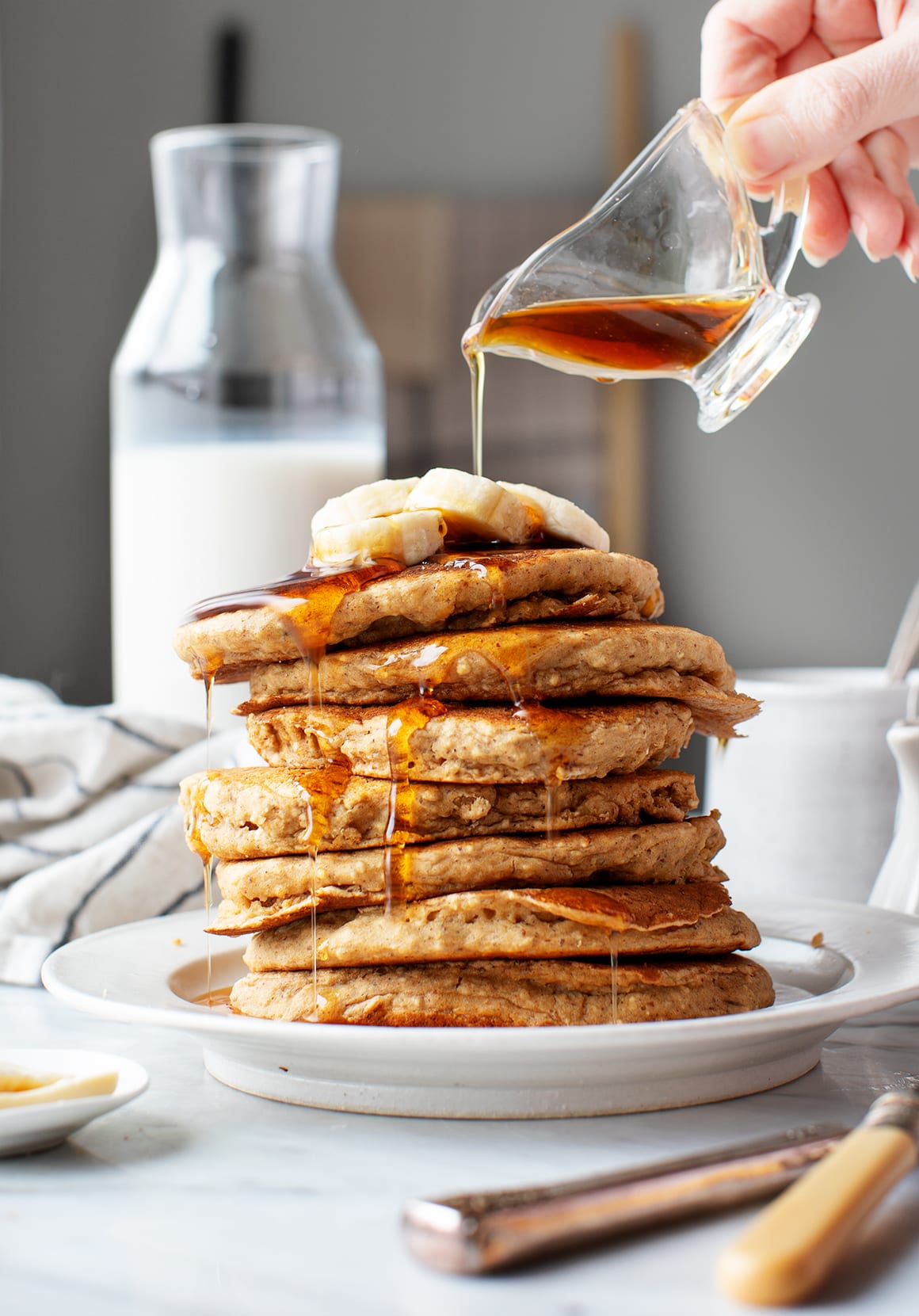 Bananen-pancakes