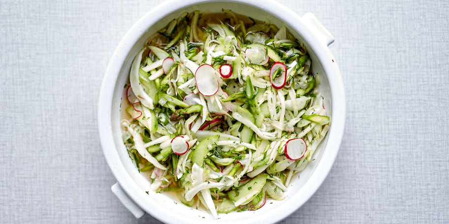 Pickles met groene appel