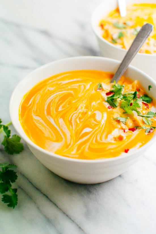 Thaise pompoensoep