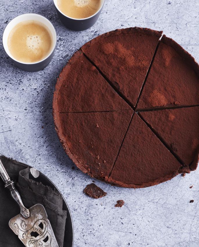 Intense chocoladetaart
