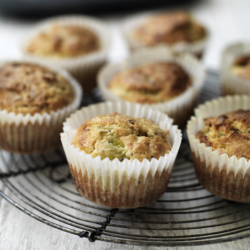 Cheddar-preimuffins