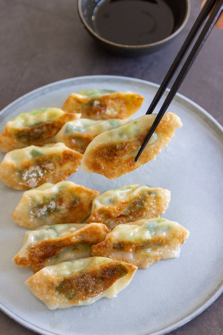 Gyoza\'s met garnalen