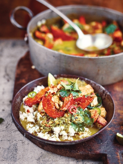 Thaise groene curry