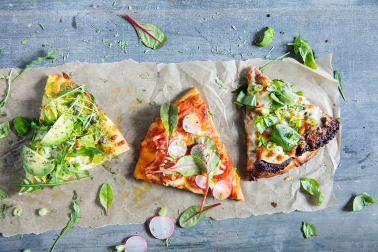 Pizza 3 pesto's