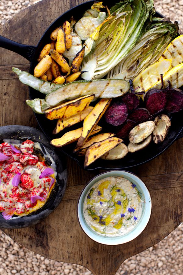 Vegetarische barbecue