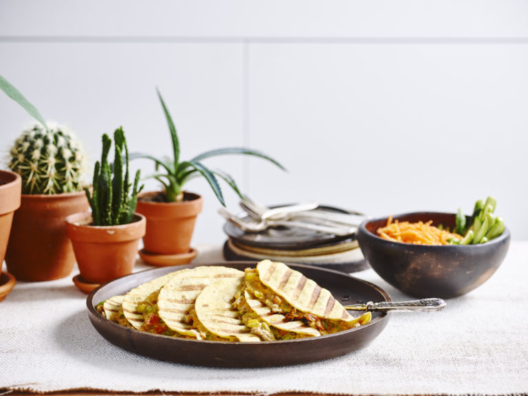 Quesadilla\'s met tonijn en avocado