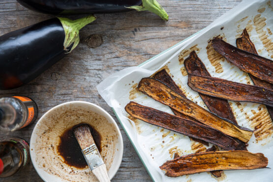 Facon (aubergine spek)