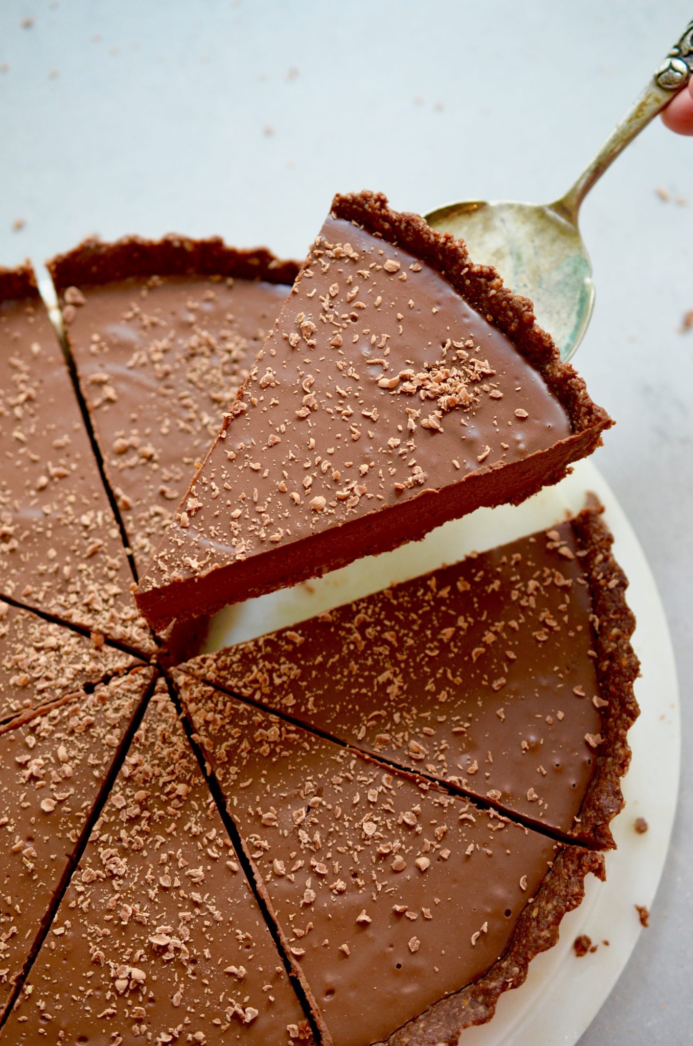 No-bake chocoladetaart