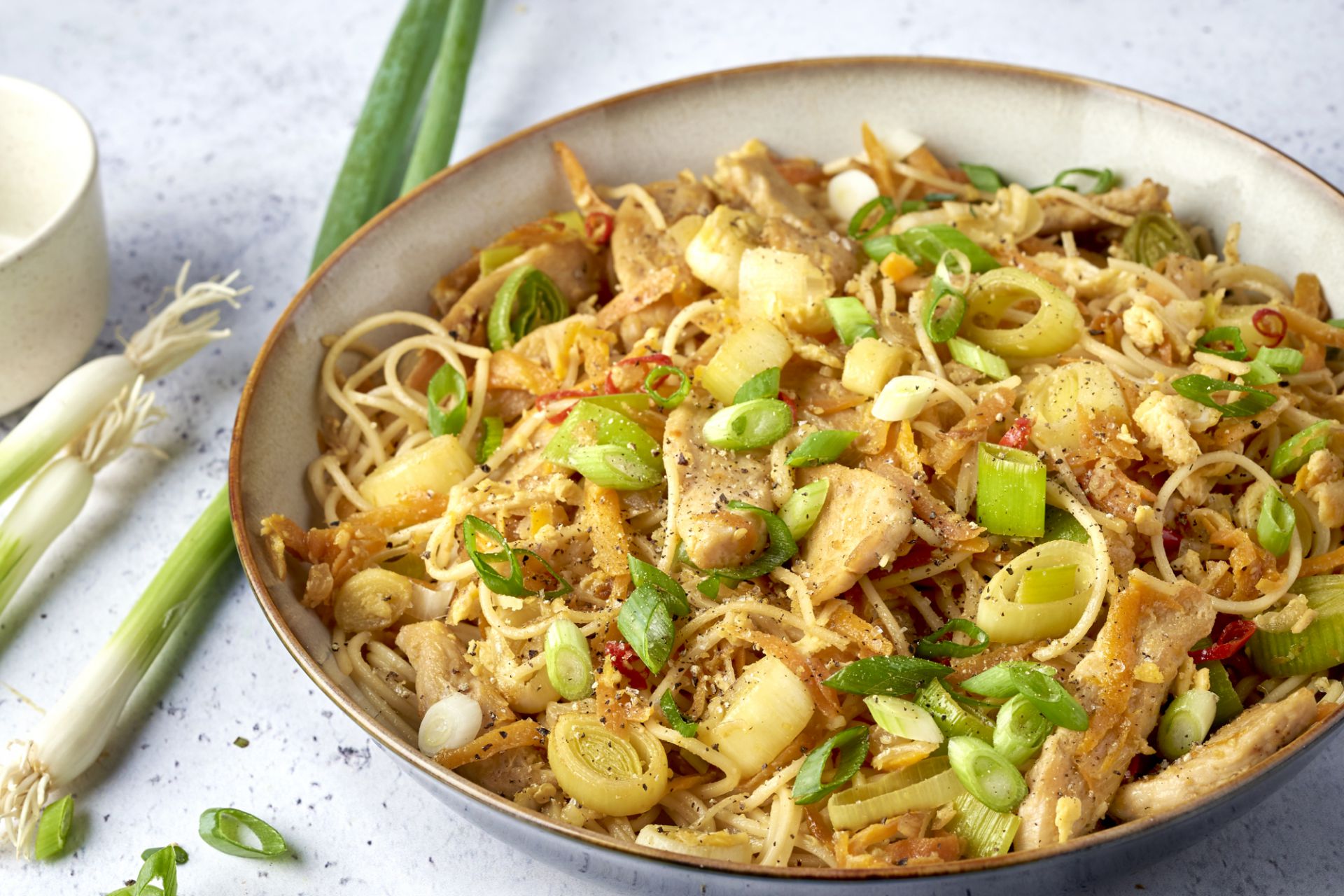 Bami Goreng met kip