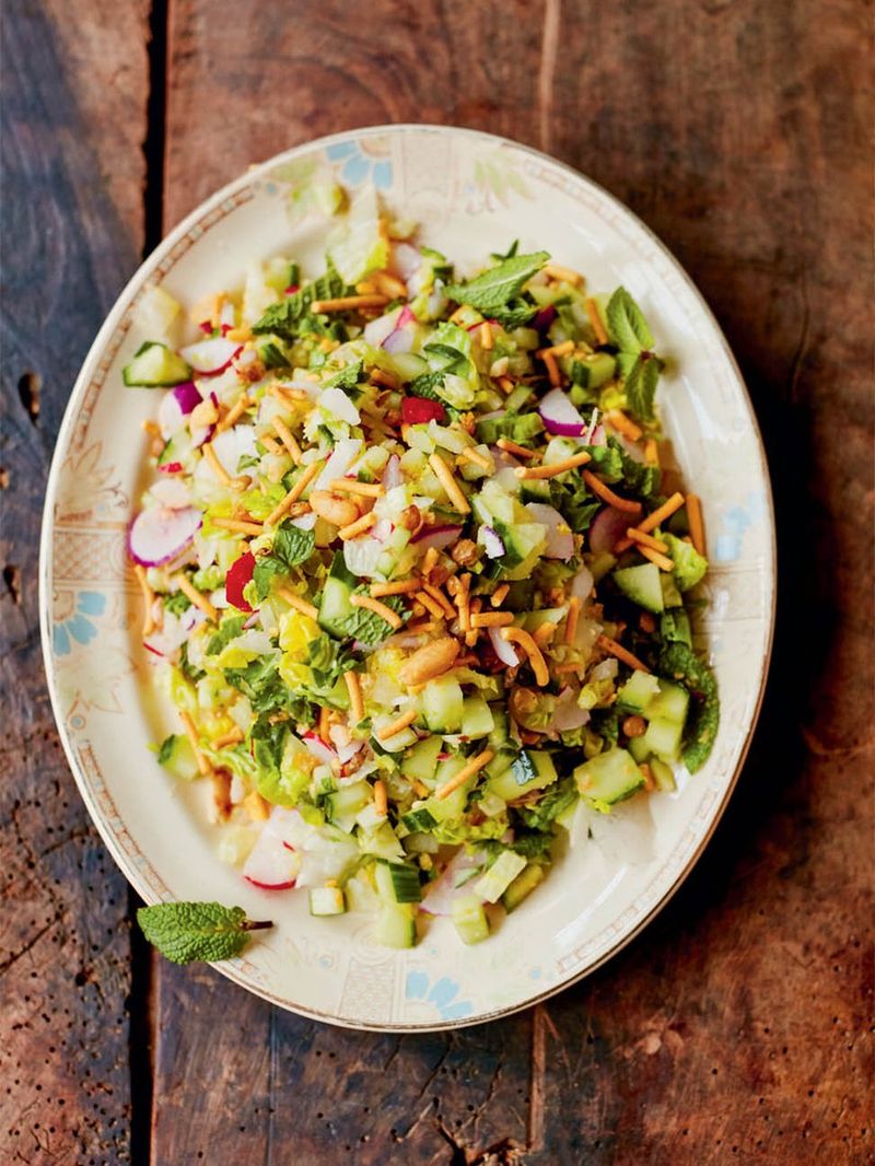 Gehakte salade