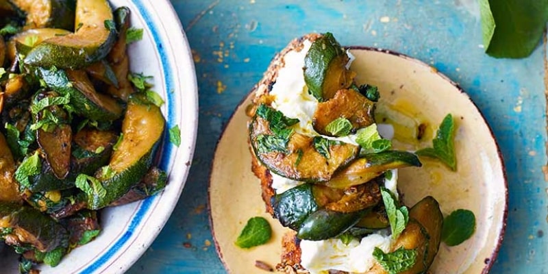 Bruschetta met mozzarella