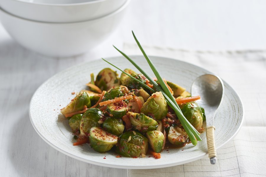 Kimchi van spruitjes