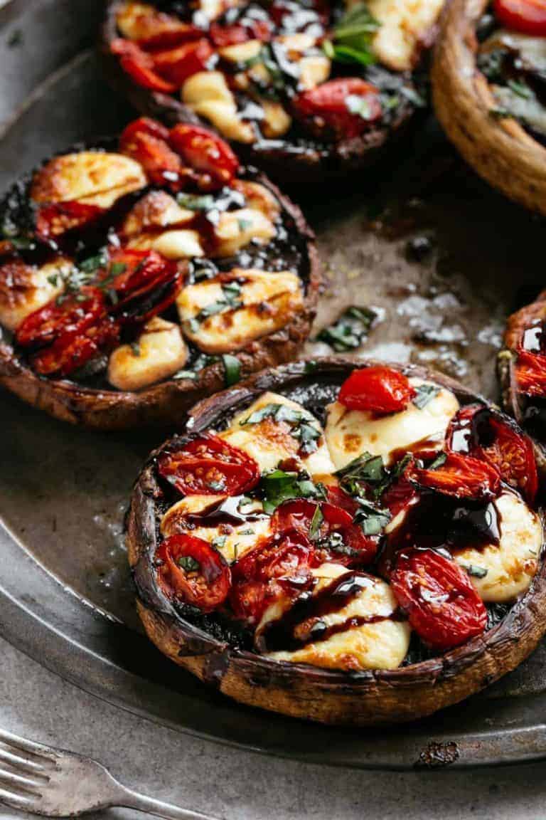 Gevulde portobello's