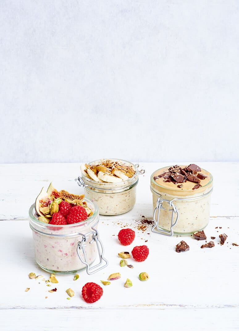Cookie dough vegan havermout