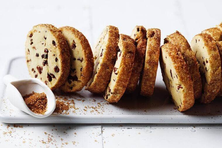 Boekweitkoekjes met cacaonibs en koffiesuiker